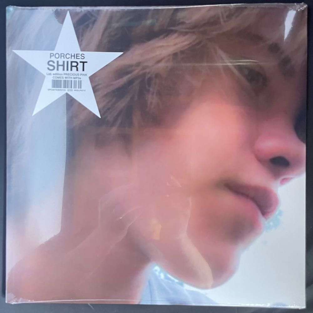 Porches – Shirt – Limited Precious Pink Vinyl Record, Domino, 2024 NEW Sealed